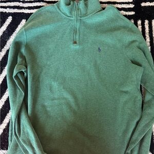 Polo Ralph Lauren Forest Green Zip-Up Sweater